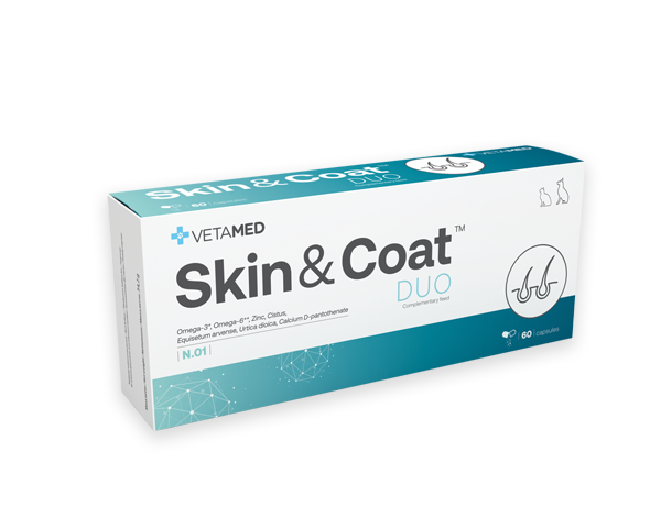 Skin&Coat DUO Vetamed 60 kaps